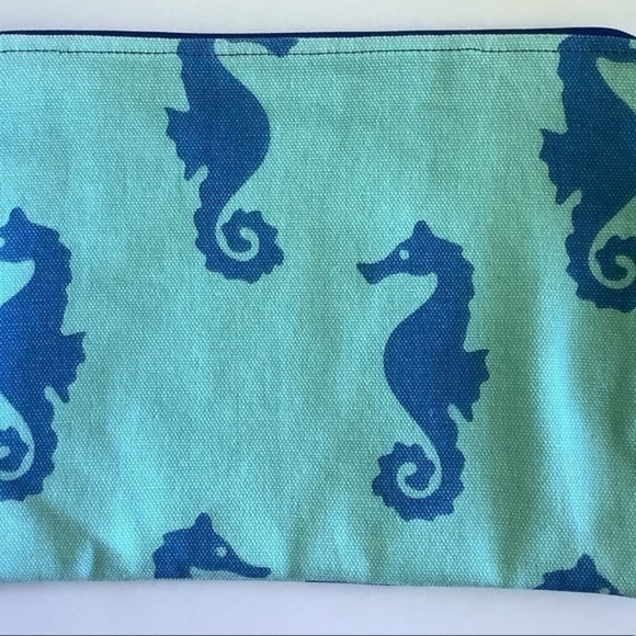 Seahorse beach purse / clutch - Picture 3 of 3